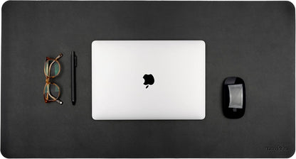 ANECDOTE Vegan Leather Desk Pad - 31.5"x17" Desk Mat for Your Office. This Quality Large Mouse Pad has Chic Elegance, Professional Look & Satisfying Touch - The Perfect Leather Mouse Pad for You!