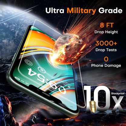 TOCOL for iPhone 11 Pro/iPhone XS/iPhone X Screen Protector 9H Hardness Military Grade Shatterproof HD Tempered Glass Full Coverage Easy Installation Case Friendly 2 Pack