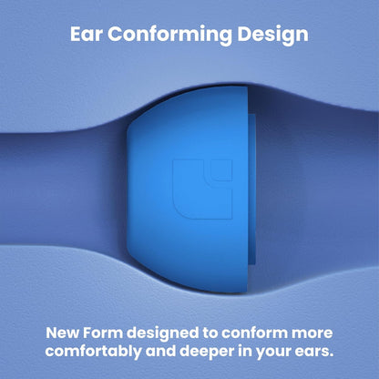 Foam Masters Ultra-Premium Memory Foam Ear Tips for AirPods Pro 1st & 2nd Gen | 3 Pairs | Black Magic Ver 6.0 | Secure | Comfort | Better Noise Cancel | Replacement Buds – Supercar Blue, Large