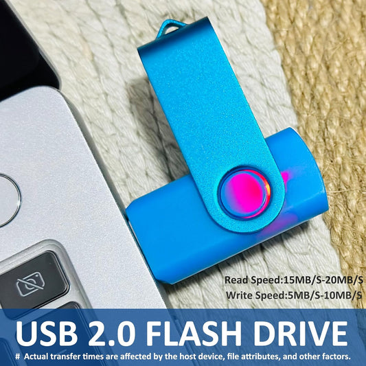 USB Drive 1GB USB 2.0 Flash Drive 10 Pack Nicepicten Pendrive Swivel Thumb Zip Jump Flash Drives USB Memory Stick Thumbdrive Flashdrive Ideal for Home Office Shared Data Storage Blue 1GB