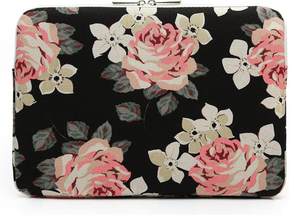 Canvaslove Pink Rose Laptop Sleeve Case Bag with Pocket for MacBook Air 13 inch,iPad Pro 13 inch and 13.3 inch-13.5 inch Laptops