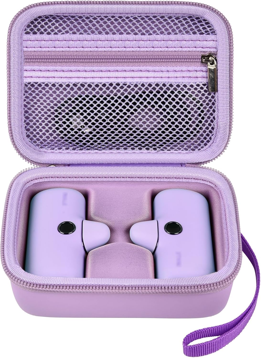 Portable Charger Power Bank Case for 2PCS Swyop/for Feob/for Charmast/for JEJILL/for LanLuk/for VEGER/for iWALK/for Taegila/for Kuulaa and More Small Charging Battery Pack - Bag Only (Purple)