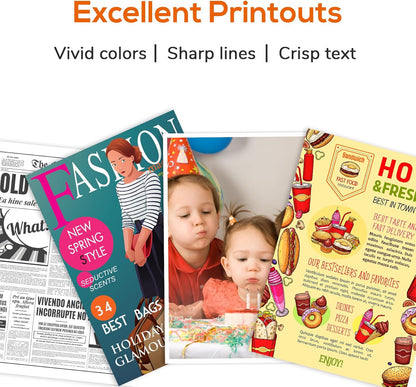 414a Toner Cartridges 4 Pack Replacement for HP 414a Toner 414X W2020a Compatible with HP Color Laserjet Pro MFP M479fdw M479fdn M454dw M454dn M480f Printer