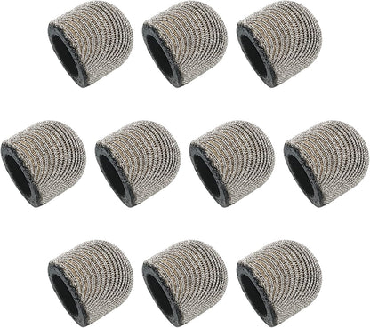 MECCANIXITY 12pcs 8mm Stylus Pen Fine Tips Conductive Fiber Capacitive Touch Screen Pens Tip Universal Replacement