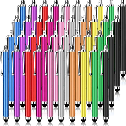 40 Pack Stylus Pen,High Precision and Sensitivity Stylus for Everyday Writing/Drawing,Universal Stylus Compatible with All Touch Screens,10 Colors