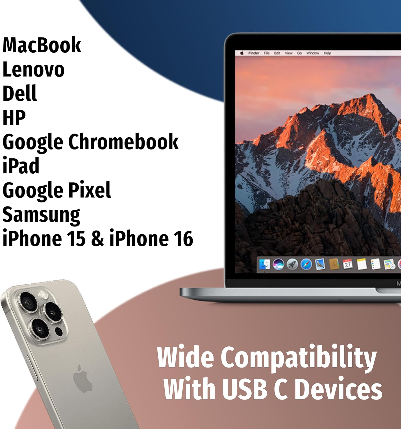 Symphonized Premium Wooden iPhone Earphones Wired (USB C) Deep Bass Sound, 3D Sound, Microphone Volume Control, 90% Noise Cancelling for Type C Devices. Earphones for iPhone 15 to 16 & Android