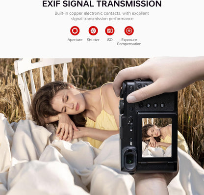 VILTROX EF-GFX II Auto Focus Lens Mount Adapter Converter with Aperture Control, EXIF Transmitting Compatible with Canon EOS EF/EF-S Lens to Fujifilm G-Mount GFX Cameras GFX 100S 50S 50R