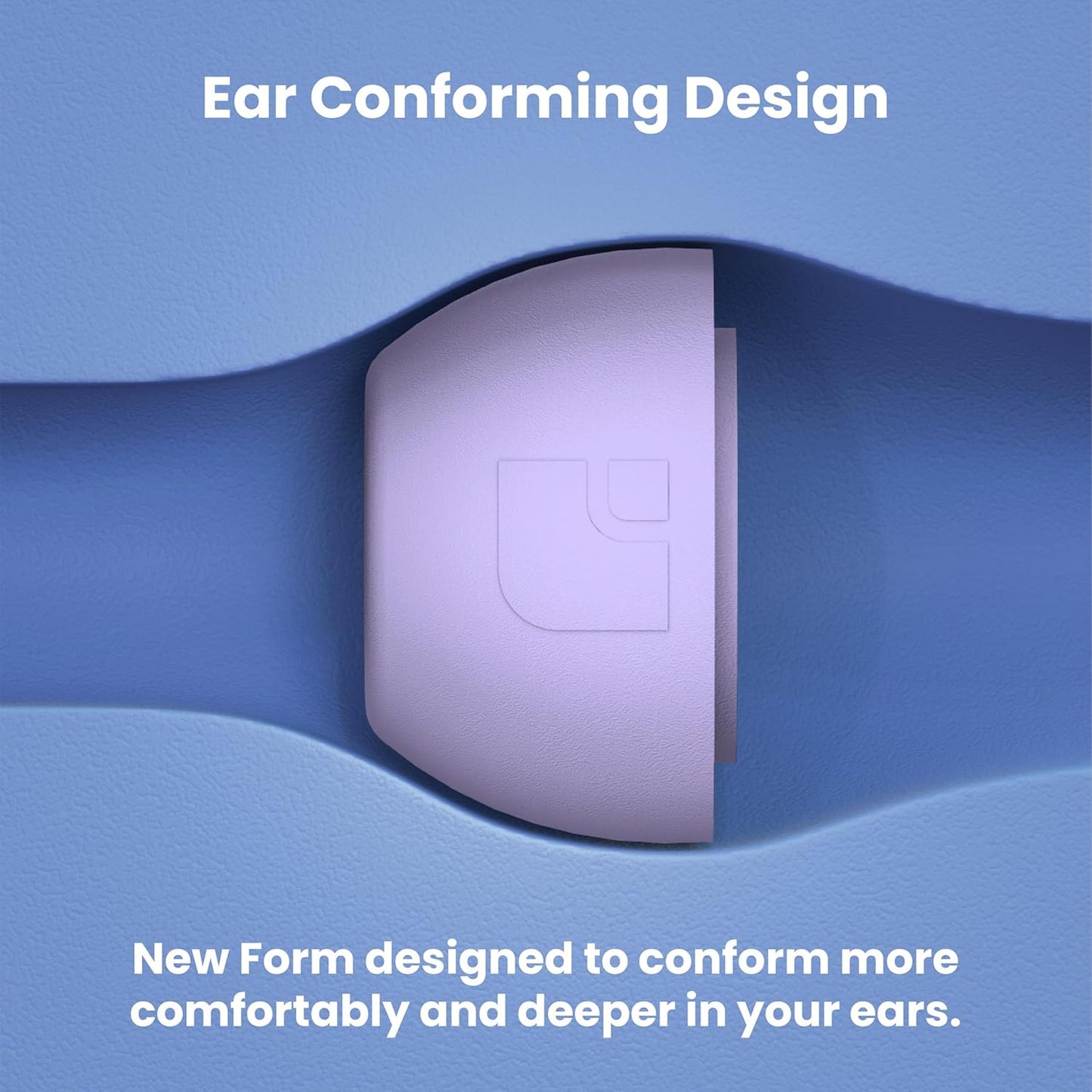 Foam Masters Ultra-Premium Memory Foam Ear Tips for AirPods Pro 1st & 2nd Gen | 3 Pairs | Black Magic Ver 6.0 | Secure | Comfort | Better Noise Cancel | Replacement Buds – Lilac Purple, Large