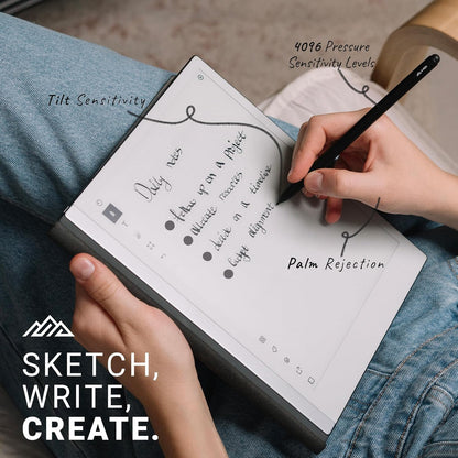 V-Pen EMR Stylus Remarkable 2 Pen Replacement with Digital Eraser + 5 Tips | 4096 Pressure Level Sensitivity & Palm Rejection | Digital Pen Marker Plus Compatible Kindle Scribe & Tablet Pen