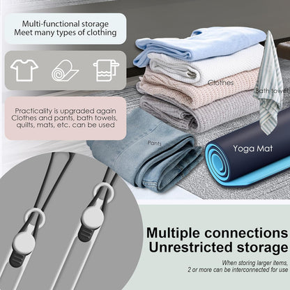 Nearockle Silicone Cable Ties Cord Organizer Cable Management, 16Pcs 4.2" and 7.1" Reusable Cable Organizer Electronic Accessories for Home, Office, Kitchen, School, Travel(Black&White)