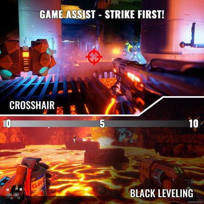 SANSUI Gaming Monitor, 24 Inch 200Hz 180Hz, FHD 1080P 1ms 110% sRGB Computer Monitor, HDMI DP Ports VESA Support for Game Office (HDMI Cable Included ES-G24F4H)