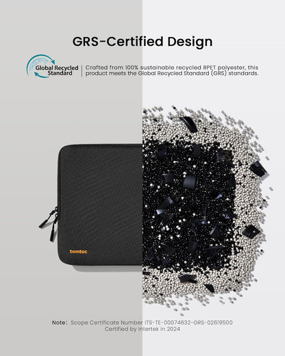 tomtoc 360° Protective Laptop Sleeve for 15.6 Inch Acer Aspire 1/3/5/7, Chromebook, Lenovo IdeaPad L3, HP Pavilion/Envy, ASUS Chromebook/VivoBook, Water-Resistant Notebook Accessory Bag Case