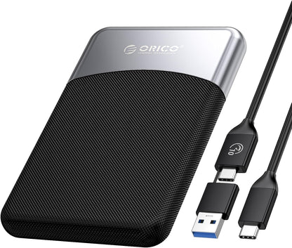 ORICO 2TB External SSD with 2 in 1 USB C Cable, Portable Solid State Drive USB 3.2 Gen 1 Up to 460MB/s, Dust and Drop Resistance, Reliable Storage for USB-C Smartphone, PC, Tablet, Labtop - M25PRO