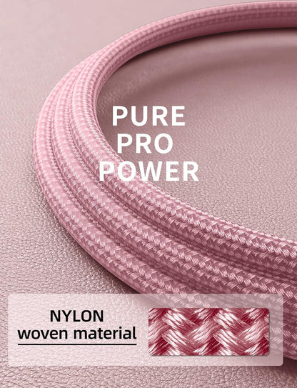 iPhone Charger 6FT 2Pack, Lightning Cable [Apple MFi Certified] iPhone Fast Charging Cord Compatible with iPhone 14/13/12/11 Pro Max/XS MAX/XR/8/7/Plus/6S/6/SE/5S/iPad (Pink)
