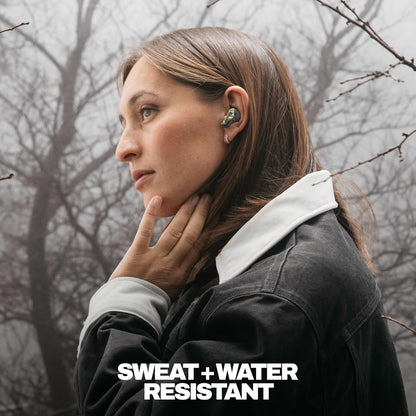 Skullcandy Dime Evo Wireless Earbuds, Bluetooth Headphones, Noise Isolating Fit, Up to 36 Hours Battery, Microphone for iPhone Android, Easy Carry with Clip-Anywhere Case - Realtree Edge Colors Black