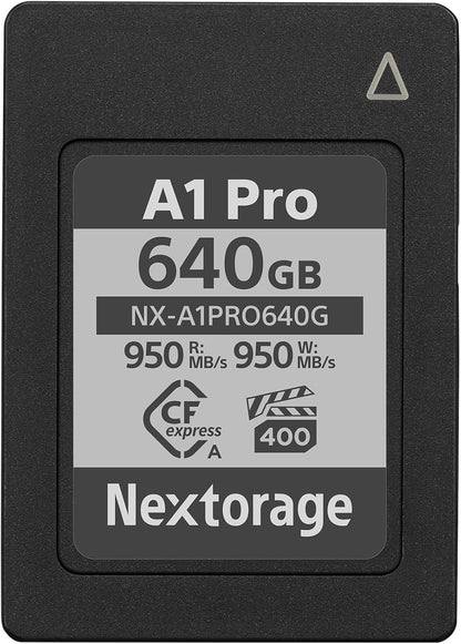 Nextorage Japan CFexpress Type A Card NX-A1PRO 640GB VPG 400 Urtla Fast Read 950MB/s Write 950MB/s