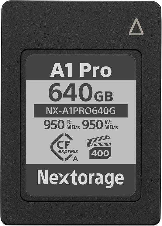 Nextorage Japan CFexpress Type A Card NX-A1PRO 640GB VPG 400 Urtla Fast Read 950MB/s Write 950MB/s
