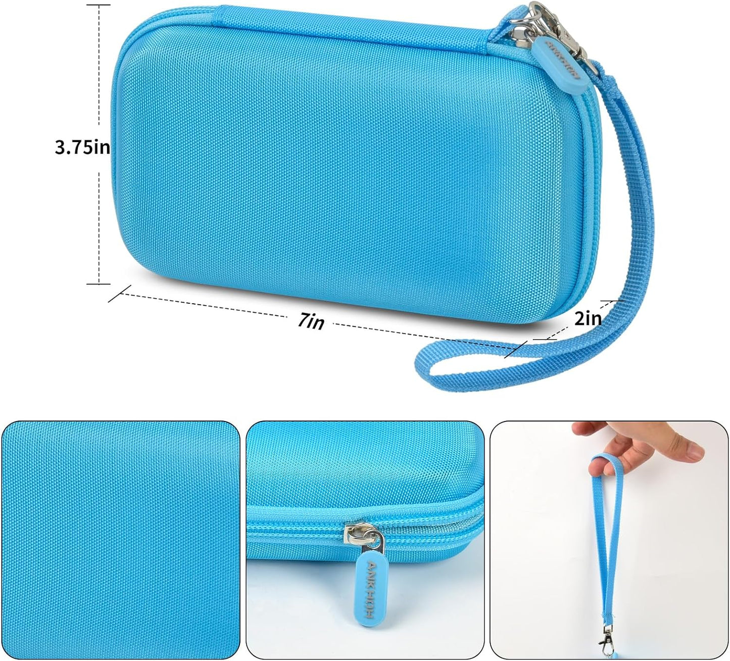 Portable Bank Charger Case for SABANI for Charmast for OHOVIV for VRURC for YILANS for CFIAI for LOVELEDI for RGVOTA for Miday for RONEGN for POIYTL for IAPOS Fast Charging Battery(Blue)