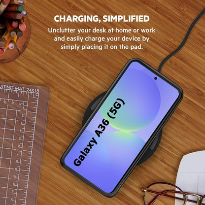 Battery Case for Galaxy A36/A56,Enhanced 10000mAh Portable Protective Wireless Charging Case Support Carplay Compatible with Galaxy A36/A56(6.7 inches),Rechargeable Extended Battery Charger Case-Black