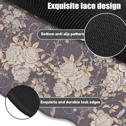 Galdas Gaming Mouse Pad XXL XL Large Long Extended Big Mousepad Non-Slip Rubber Keyboard Mouse Pad with Stitched Edges for Laptop Home Office (35.48x15.75x0.08 Inch)