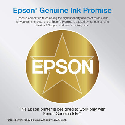 Epson EcoTank ET-4800 Wireless All-in-One Cartridge-Free Supertank Printer with Scanner & ® Workforce® Pro WF-3820 Wireless Color Inkjet All-in-One Printer, Black Large