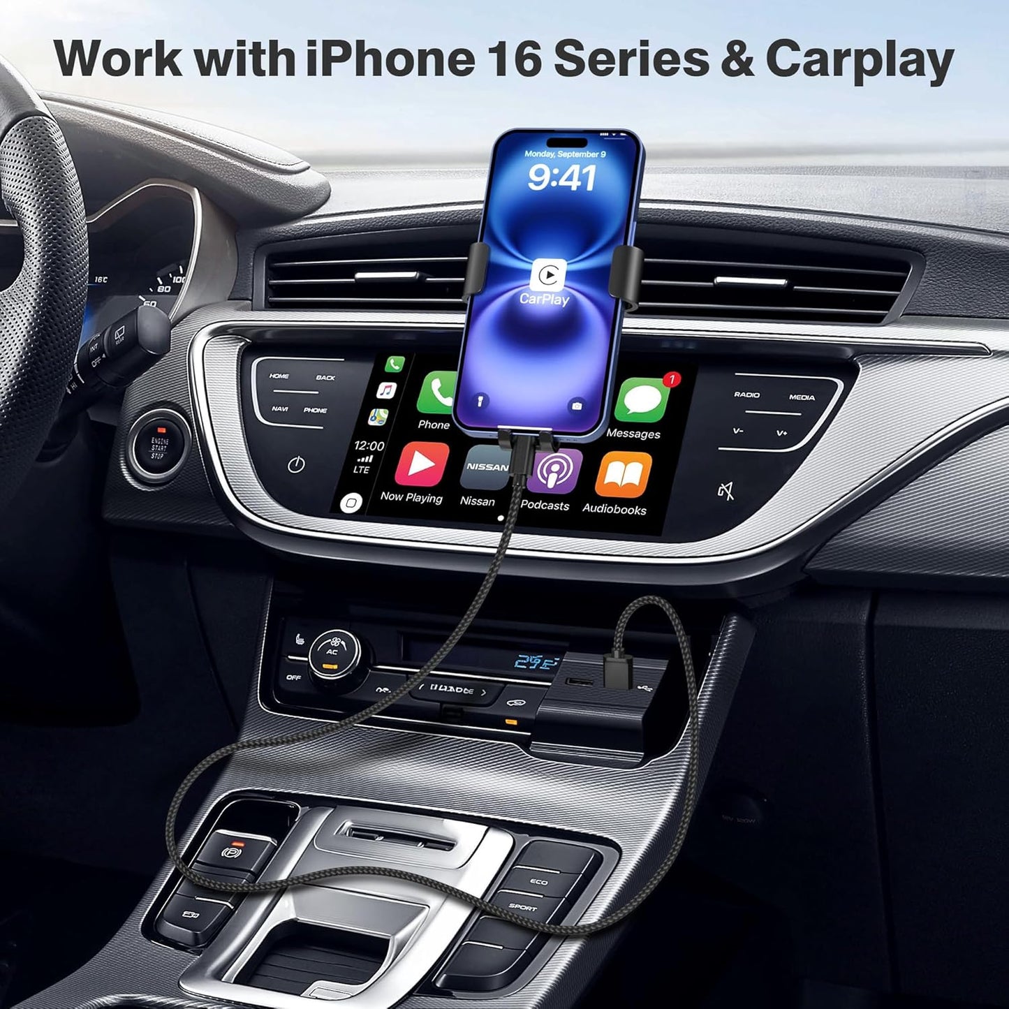 Elebase for Airpods 4 USB C Charger Cable 3 Pack 1.5/3.3/6.6FT,Type C Charging Cord for Apple Airpods 4th Generation,AirPods Pro 2 2023,Airpods Max 2 2024,iPhone 16 Pro Max Plus 15