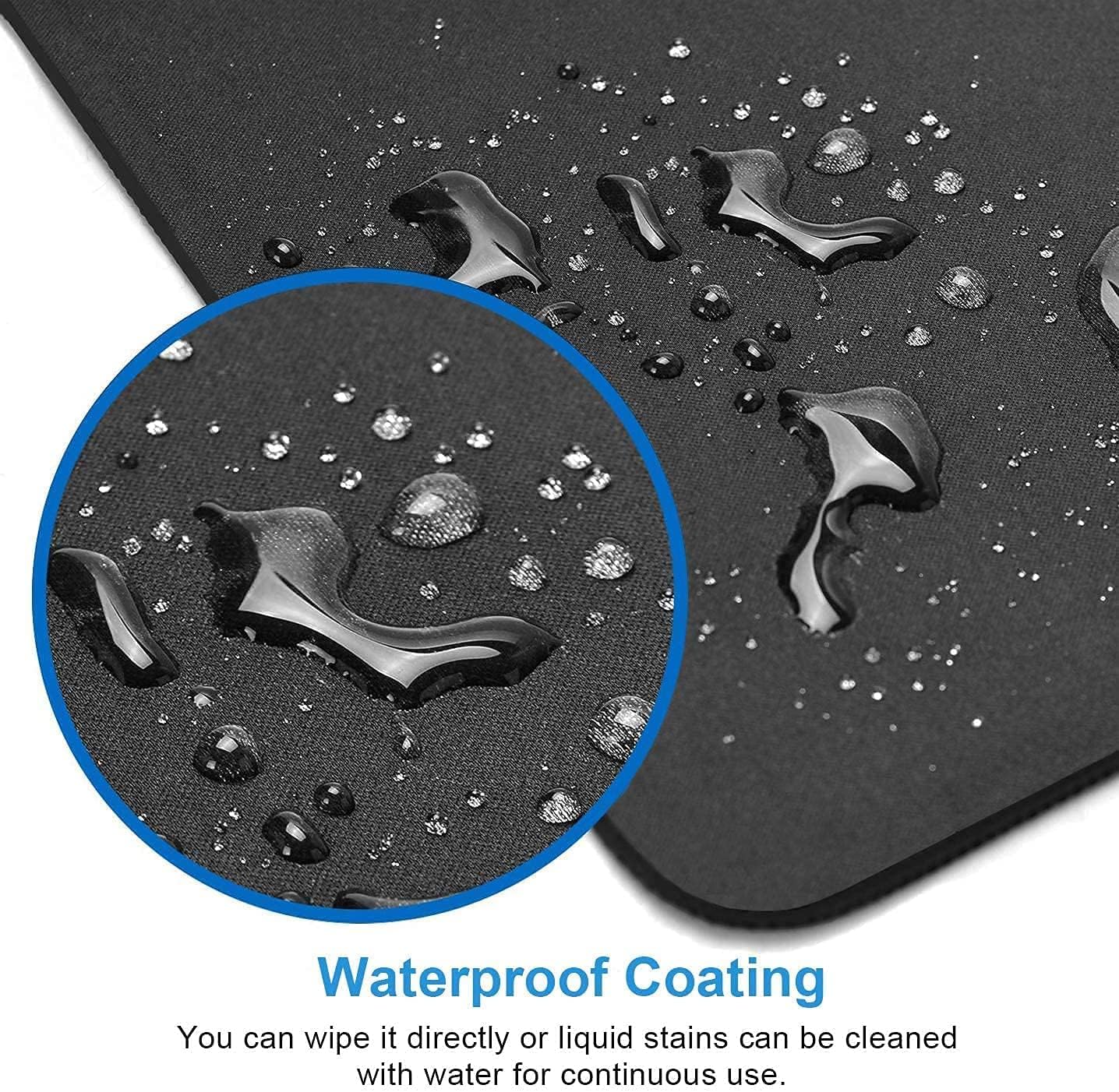 Sunset Beach Mouse Pad, Square Mousepad,Waterproof Mouse Mat Non-Slip Rubber Base MousePads for Office Home Laptop Travel, 9.5"x7.9"x0.12" Inch