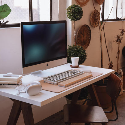 Azio RC Prestige Mechanical Keyboard, Bluetooth 5.0, Hot-Swappable Switches, PC/Mac (Ivory/Brown Switches)