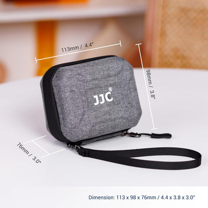 JJC Hard Shell Lens Filter Pouch Case for 10 Circular Filters Up to 67mm, Dustproof & Water-Resistant Camera Lens Filter Storage Wallet for ND UV CPL Filter