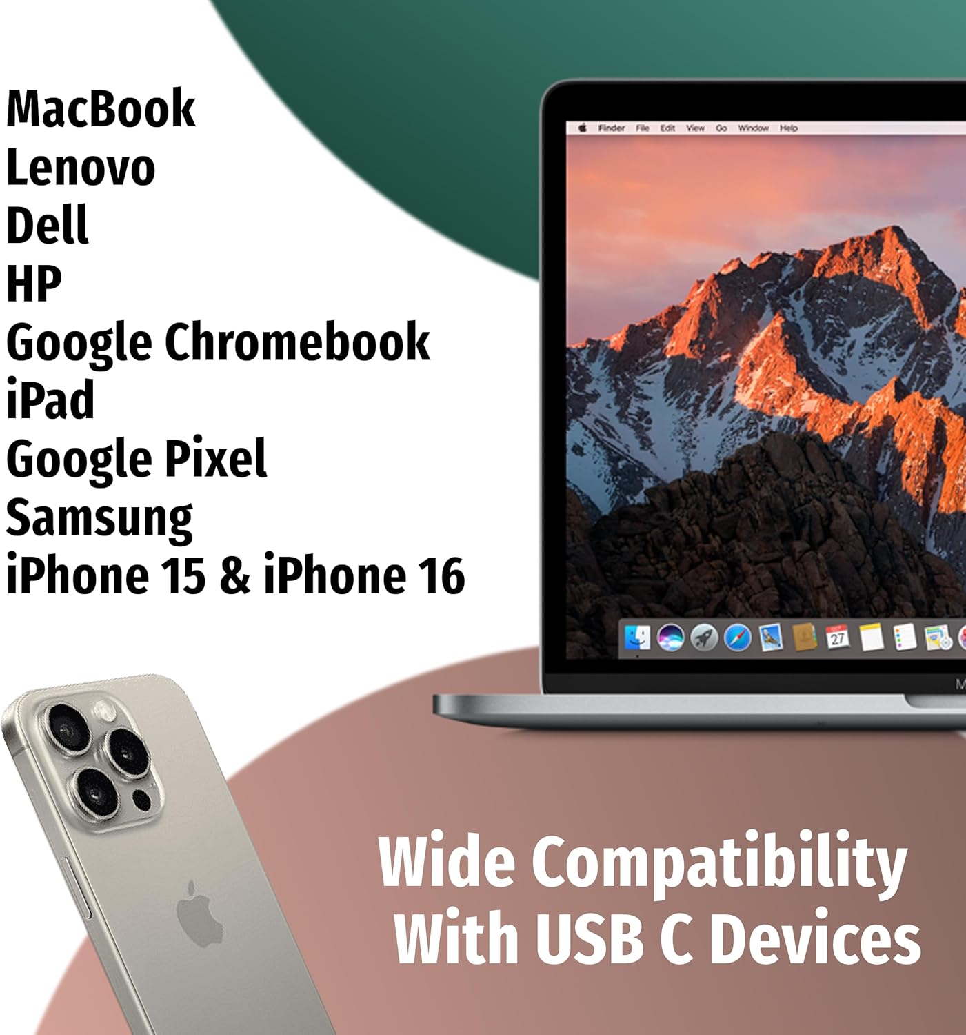 Symphonized Premium Wooden iPhone Earphones Wired (USB C) Deep Bass Sound, 3D Sound, Microphone Volume Control, 90% Noise Cancelling for Type C Devices. Earphones for iPhone 15 to 16 & Android