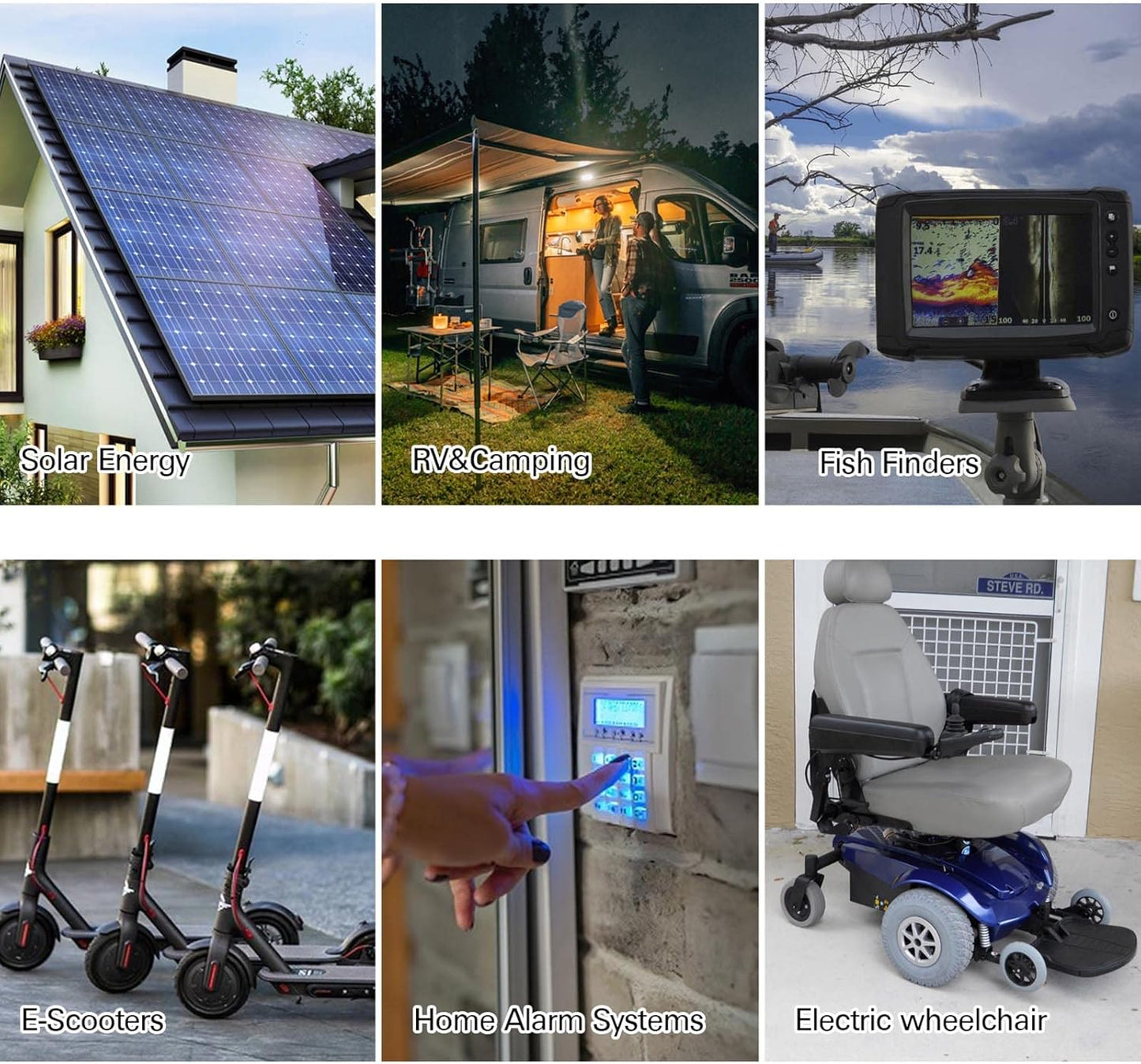 Weize 12V 200Ah LiFePO4 Lithium Battery, Built-in Smart BMS, 8000+ Deep Cycles, Low Temperature Protection Rechargable Battery Perfect for RV, Solar, Marine, Overland/Van, and Off Grid Applications