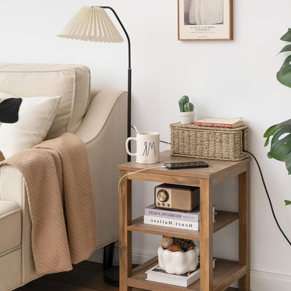 StorageWorks Cable Management Box, 2 Slots Wicker Cable Organizer to Hide Cords and Power Strip, Seagrass Cord Hider Box for Home & Office