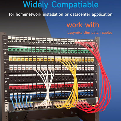 Keystone Jack Cat6 Slim 25 Pack, Keystone Jacks 90 Degree, RJ45 Keystone Jack Punch Down Blue, Cat6 Jack compatiable for Network WallPlate or Patch Panels