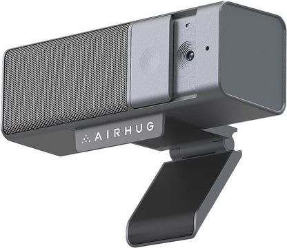 AIRHUG 3 in 1 1080P Webcam with Microphone & Speaker, USB Camera for Video Conferencing/Online Class/Gaming Live, Built-in Privacy Cover