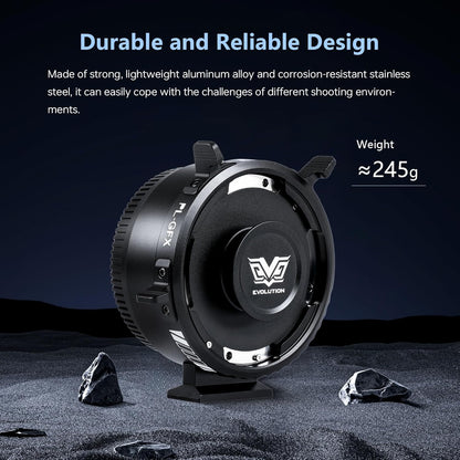 VILTROX PL-GFX Lens Adapter, Lens Converter Ring Camera Lens Mount Adapter Ring Compatible with PL Lens to Fuji G Mount GFX Cameras Fuji GFX100S,GFX100,GFX50R,GFX50S,GFX50S II/PL-GFX Pro