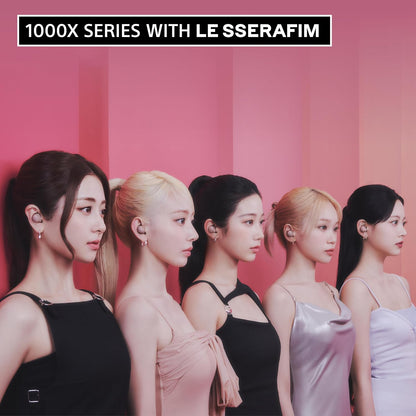 Sony WF-1000XM5 The Best Truly Wireless Noise Cancelling Earbuds Headphones, Bluetooth WF XM5 Earbuds with Alexa Built-in, Smoky Pink