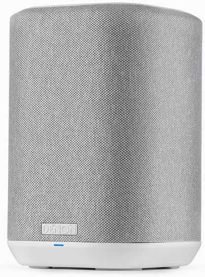 Denon Home 150 Wireless Smart Speaker – Compact Design, Wi-Fi & Bluetooth, HEOS Built-in, Alexa Built-in, Siri & AirPlay 2, Spotify Connect, Multi-Room Support, White