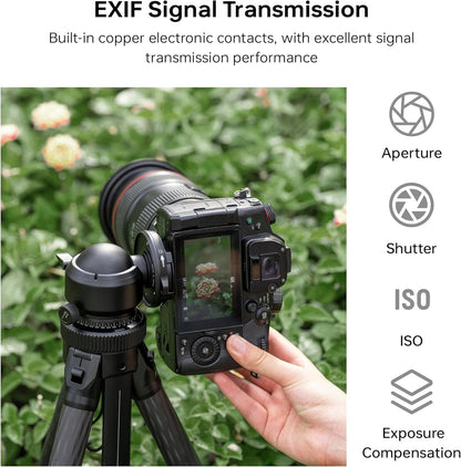 VILTROX EF-M2 Pro Lens Mount Adapter Auto Focus 0.71x Reducer Speed Booster with Security Lock Compatible with Canon EF Mount Lens to M4/3 Camera GH4 GH5 GH5S GF6 GX85 GX7 Olympus E-M5 E-M10 E-PL5