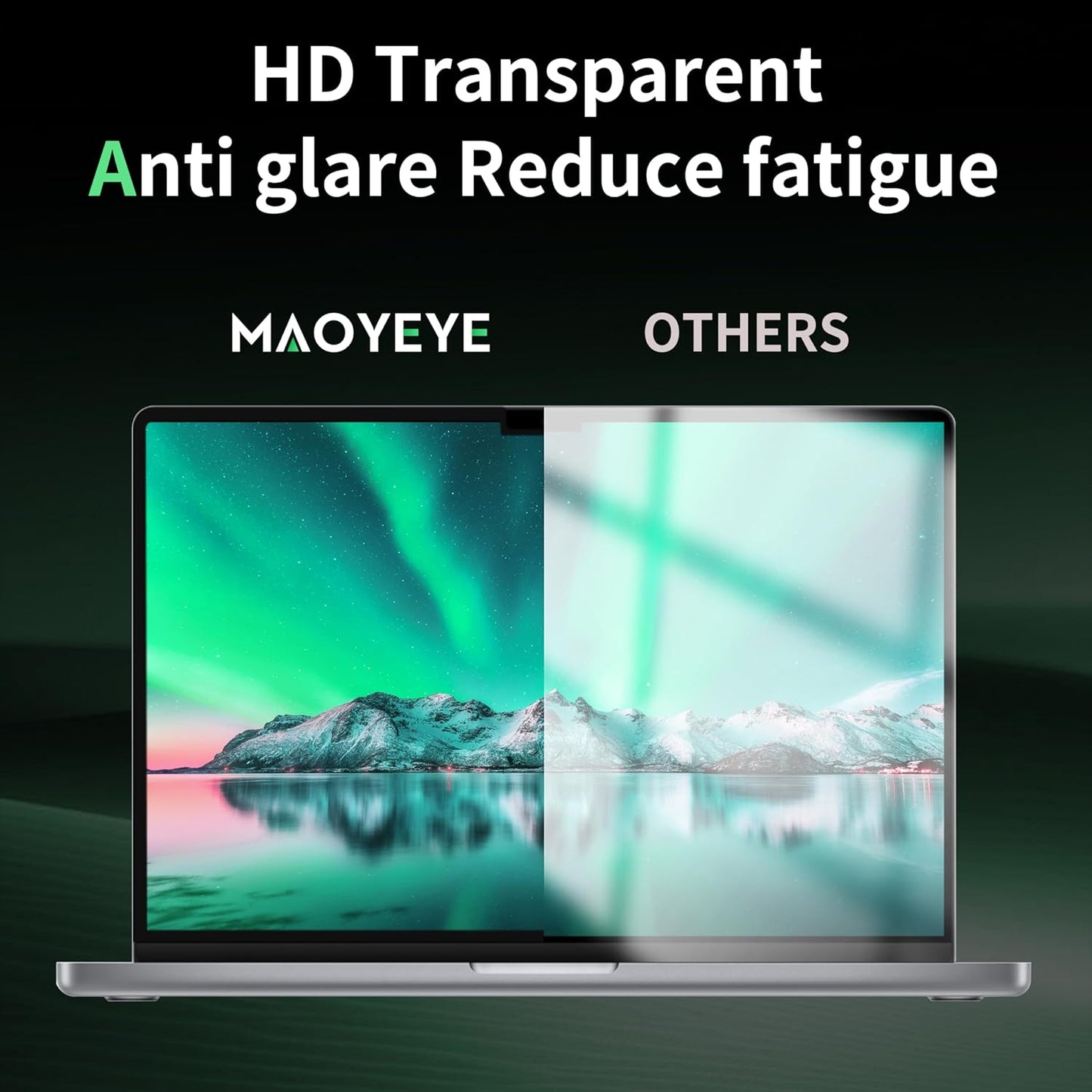 Privacy Screen for MacBook Air 15 Inch M2/M3/M4(2023-2025)-A3241 A2941 A3114 Anti Blue Light Glare Filter Removable Computer Protector, Bubble-Free Monitor Shield Laptop Film With Camera Cover