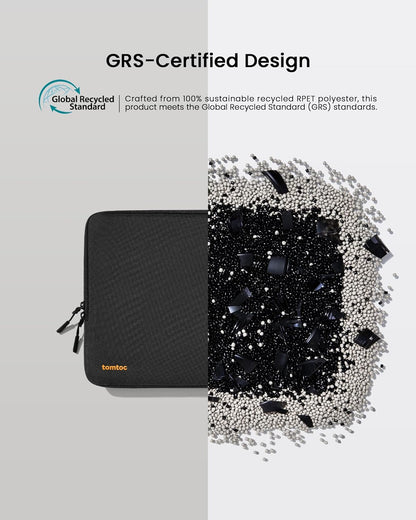 tomtoc 360 Protective Laptop Sleeve for Dell XPS 15 Plus, 15-inch New Surface Laptop 7th(Copilot+ PC)/6/5/4/3, 15-inch New MacBook M4/A3241, M3/A3114, M2/A2941, Water-Resistant Ultrabook Bag Case