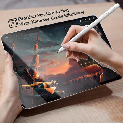 Chrome Metal Tips for Apple Pencil Pro/1st/2nd & USB-C, 2 Pack Durable Pencil Tip Replacement, Precise Control Stylus Tip, Real Pen Feel for Drawing & Note-Taking, iPad Pencil Nibs Accessory