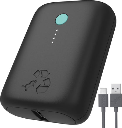 Nimble Champ Lite Portable Charger, 5200mAh Fast Charging Power Bank 15W USB C and A Port with Cable, Travel Essential Battery Pack for iPhone Galaxy Pixel MacBook iPad Kindle Airpod Laptop Tablet