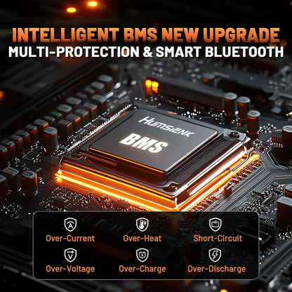 Bluetooth 12V 300Ah Battery LiFePO4 Lithium Built-in 100A BMS, 15000 Deep Cycles Battery 3840Wh with Low-Temp Protection for RV Marine Trolling Motor Home Energy Storage Off-Grid Living