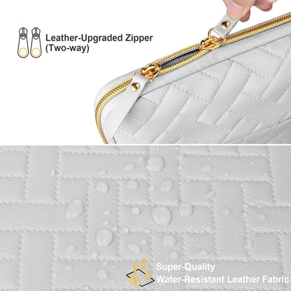 Lacdo 13 Inch Laptop Sleeve Case for 13 inch New MacBook Air M4 A3240 2025, M3 A3113, M2 A2681, M1 A2337 A2179 A1932 2024-2018 | 13" MacBook Pro M2/M1 A2338 A2251 A2289 Computer Bag, Space Gray