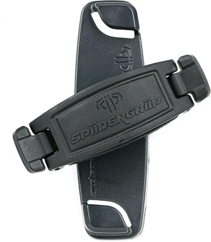 360 Rotating Phone Grip – Flat-Fold Kickstand & Secure Strap – Works with iPhone, Android, Tablets & Cases – Comfortable & Durable (Black)