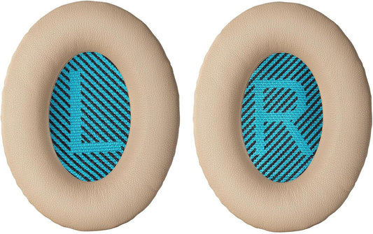 Aurivor Replacement Ear-Pads Cushions for Bose QuietComfort (QC) 35 35ii 25 15 2 and More Headphones, Upgraded Covers with Soft Protein Leather, Reinforced Sealing, Optimized Memory Foam (Brown)