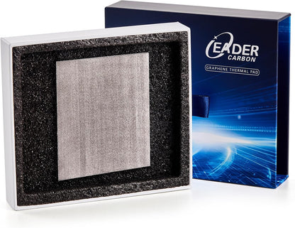 Thermal Pad,68 * 51 * 0.2mm,Graphene Thermal Pads for GPU/CPU/SSD/Electronics - Highly Efficient, Compressible (68 * 51mm)