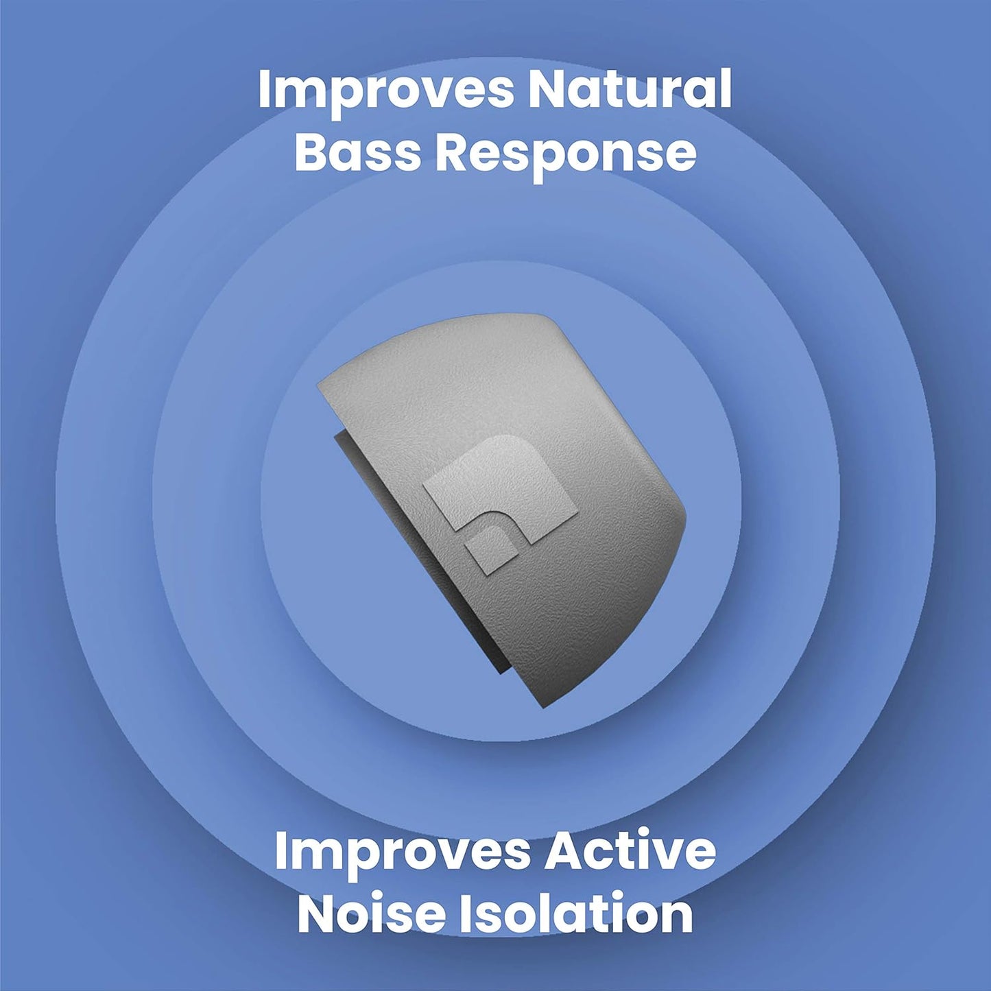 Foam Masters Ultra-Premium Memory Foam Ear Tips for AirPods Pro 1st & 2nd Gen | 3 Pairs | Black Magic Ver 6.0 | Secure | Comfort | Better Noise Cancel | Replacement Buds – Gray, Small