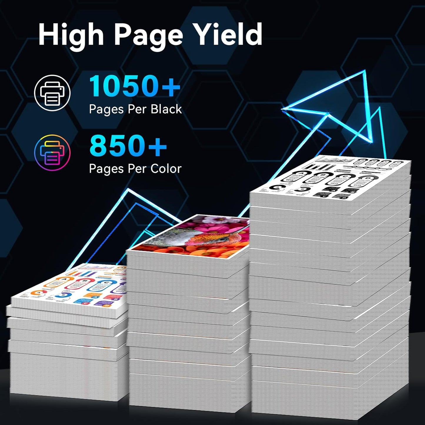 LEMERO 215A Compatible Toner Cartridge Replacement for HP 215A Toner Cartridge Work with HP Color Laseret Pro MFP M182nw M183fdw M155dw M155nw Printer (215A Black Cyan Yellow Magenta, with CHIP)