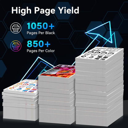 LEMERO 215A Compatible Toner Cartridge Replacement for HP 215A Toner Cartridge Work with HP Color Laseret Pro MFP M182nw M183fdw M155dw M155nw Printer (215A Black Cyan Yellow Magenta, with CHIP)